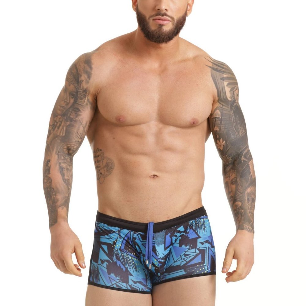 GIGO ABSTRACT SWIM TRUNK - Picture 2 of 5